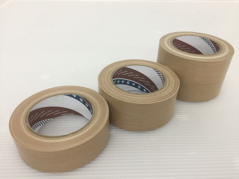 テープ 古藤工業 Monf No.801 カラー布粘着テープ 白 厚0.32mm×幅100mm×長さ25m 18巻入り - 2